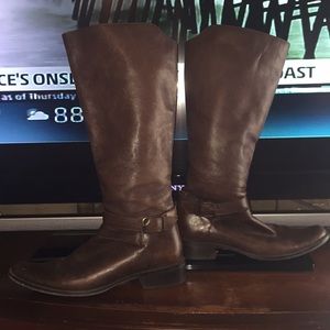 Matisse size 9 1/2 brown leather boots